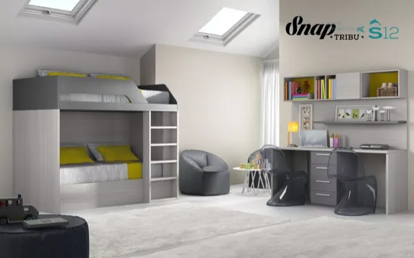 Habitación juvenil en colores vivos — galería de MG Mobiliario