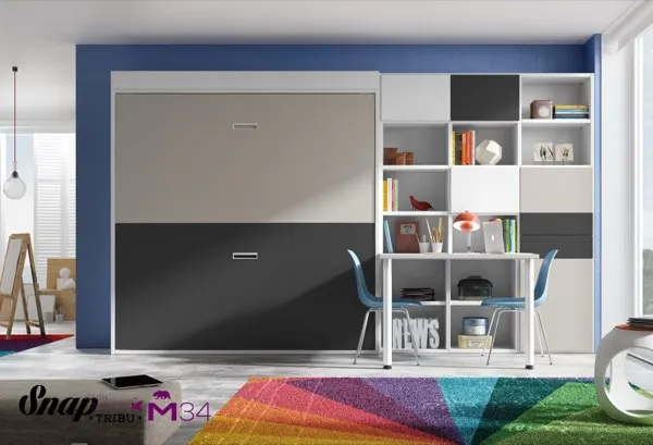 Habitación juvenil con escritorio — galería de MG Mobiliario